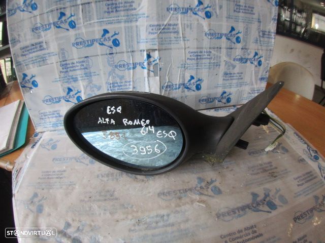 Espelho Esp3956 ALFA ROMEO 156 SPORTWAGON FASE 1 2001 2.4JTD 140CV 5P CINZA ESQ ELETRICO 5 PINOS - 1