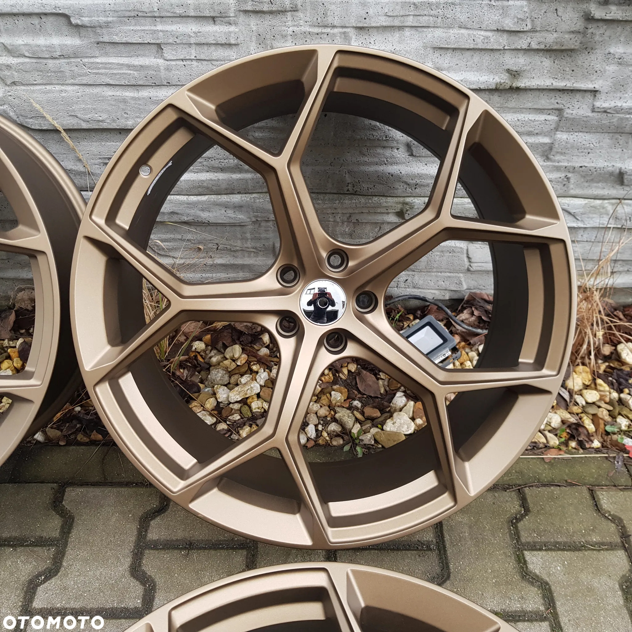 4x 9,5x22 ET25 5x112 Nowy komplet felg aluminiowych VW Touareg, Audi Q7,Q8 - 2