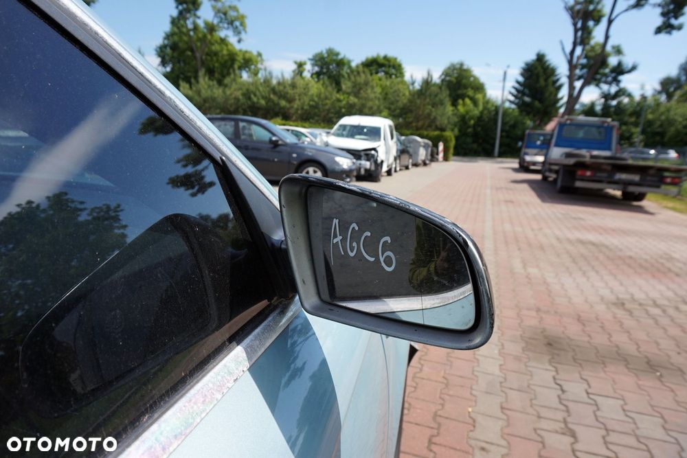 LUSTERKO ELEKTRYCZNE PRAWE A6 C6 LY5R NIEBIESKI AUDI 2004-2008 - 3