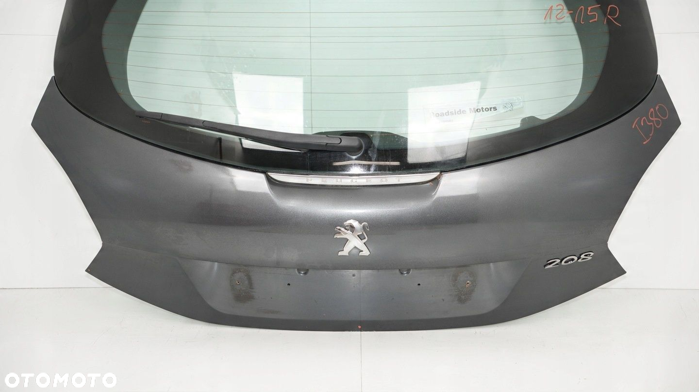 KLAPA BAGAŻNIKA TYŁ PEUGEOT 208 I 12-15R - 3