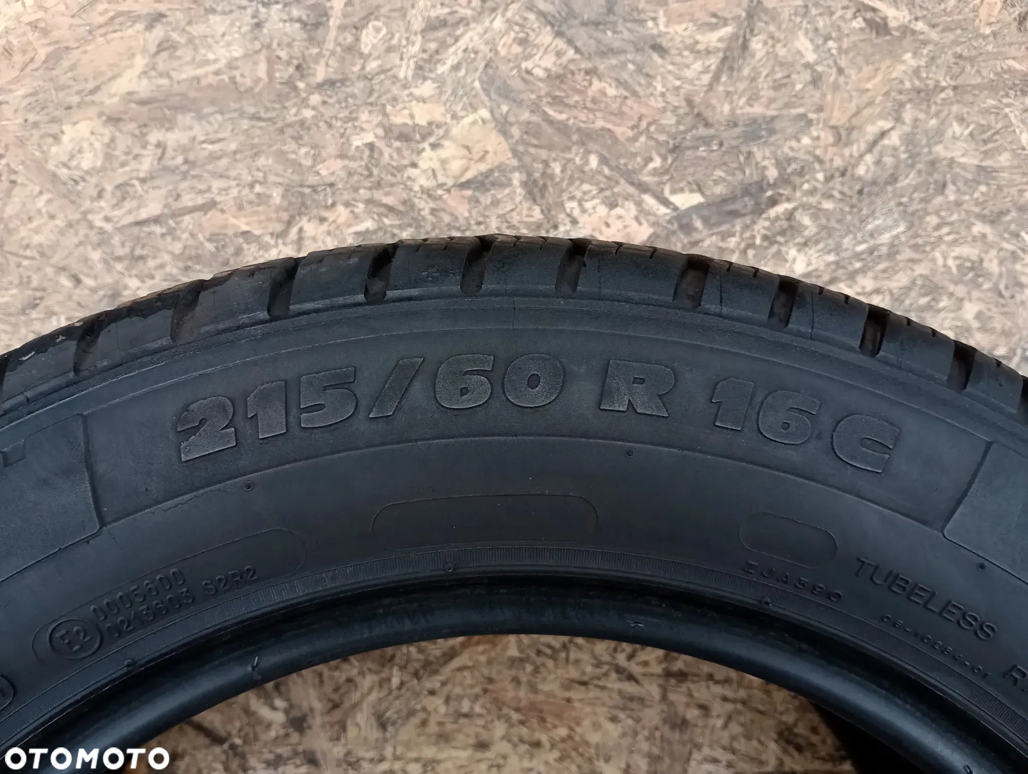 OPONY LETNIE WZMACNIANE 2x 215/60 R16C 103/101T MICHELIN AGILIS S1 - 8