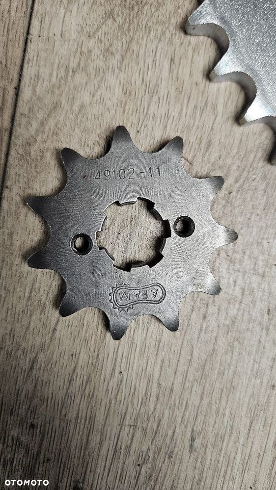 Zębatki AFAM 11/53 Derbi Senda 50 (06-10) Gilera Aprilia Przód + Tył - 2