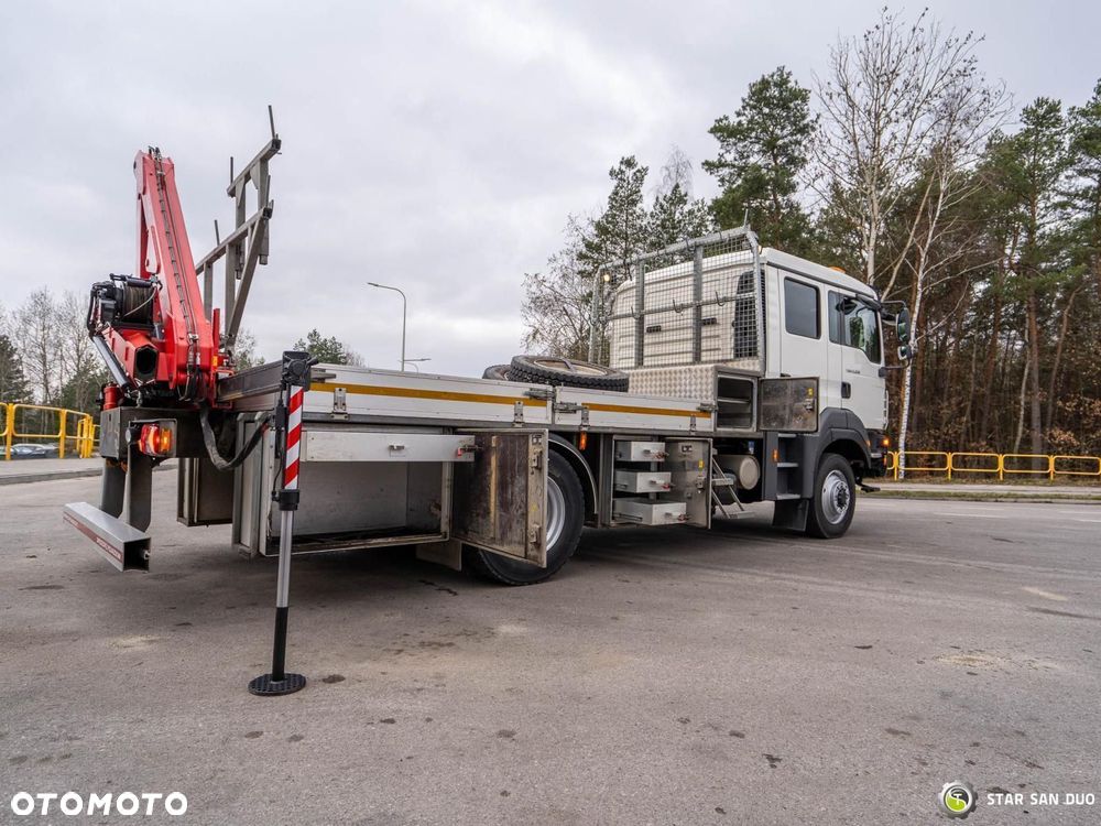 MAN TGM 13.290 4x4 BI FASSI F40B22 Żuraw Wciągarka DOKA - 12