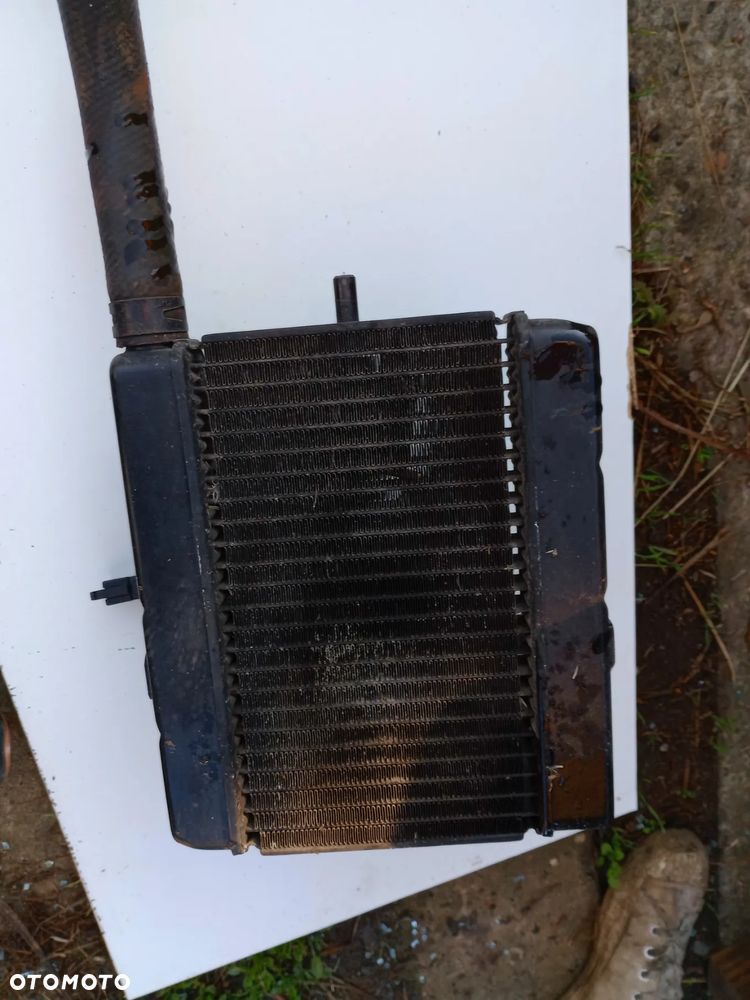 Chłodnica, ładna, kompletna Yamaha Majesty, lusterka, lampa, manetki - 5