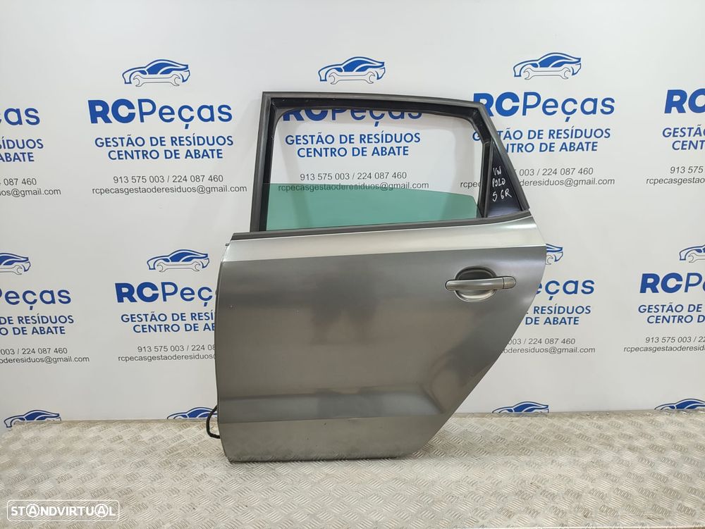 Porta Traseira Esquerda VW Volkswagen Polo 5 6R 5 Portas - 1