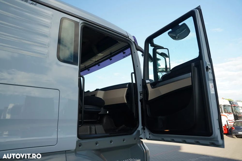 MAN TGX 18.500 / 4x4 / HIDRAULICĂ / HIDROPILARE / CABINĂ JOSĂ / EURO 6 / NAVIGAȚIE / - 35