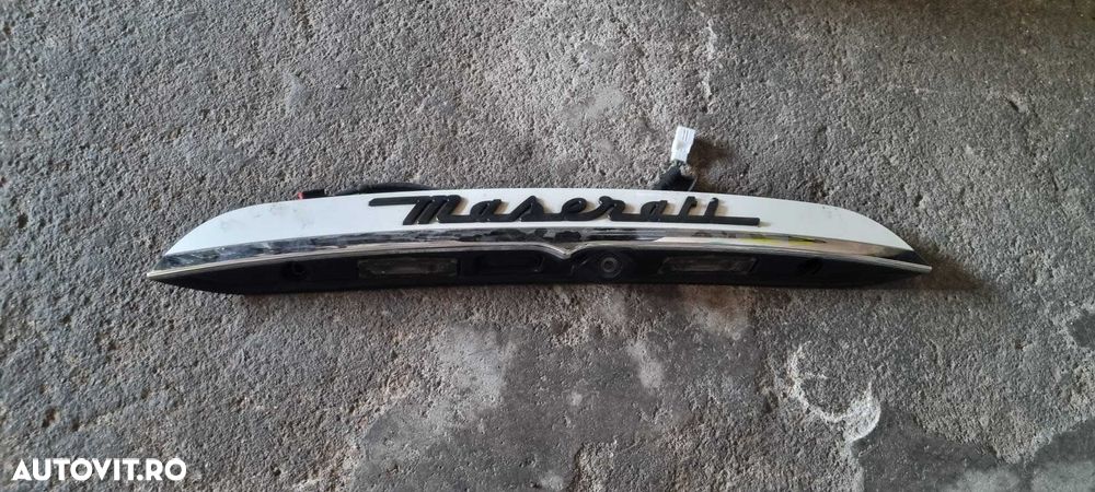 Ornament bandou protbagaj hayon complet cu camera Maserati Ghibli - 1