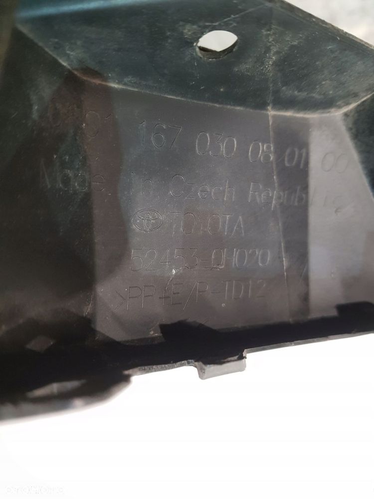 dokładka ślizg zderzaka tył 52453-0h020 toyota aygo x 22- - 11
