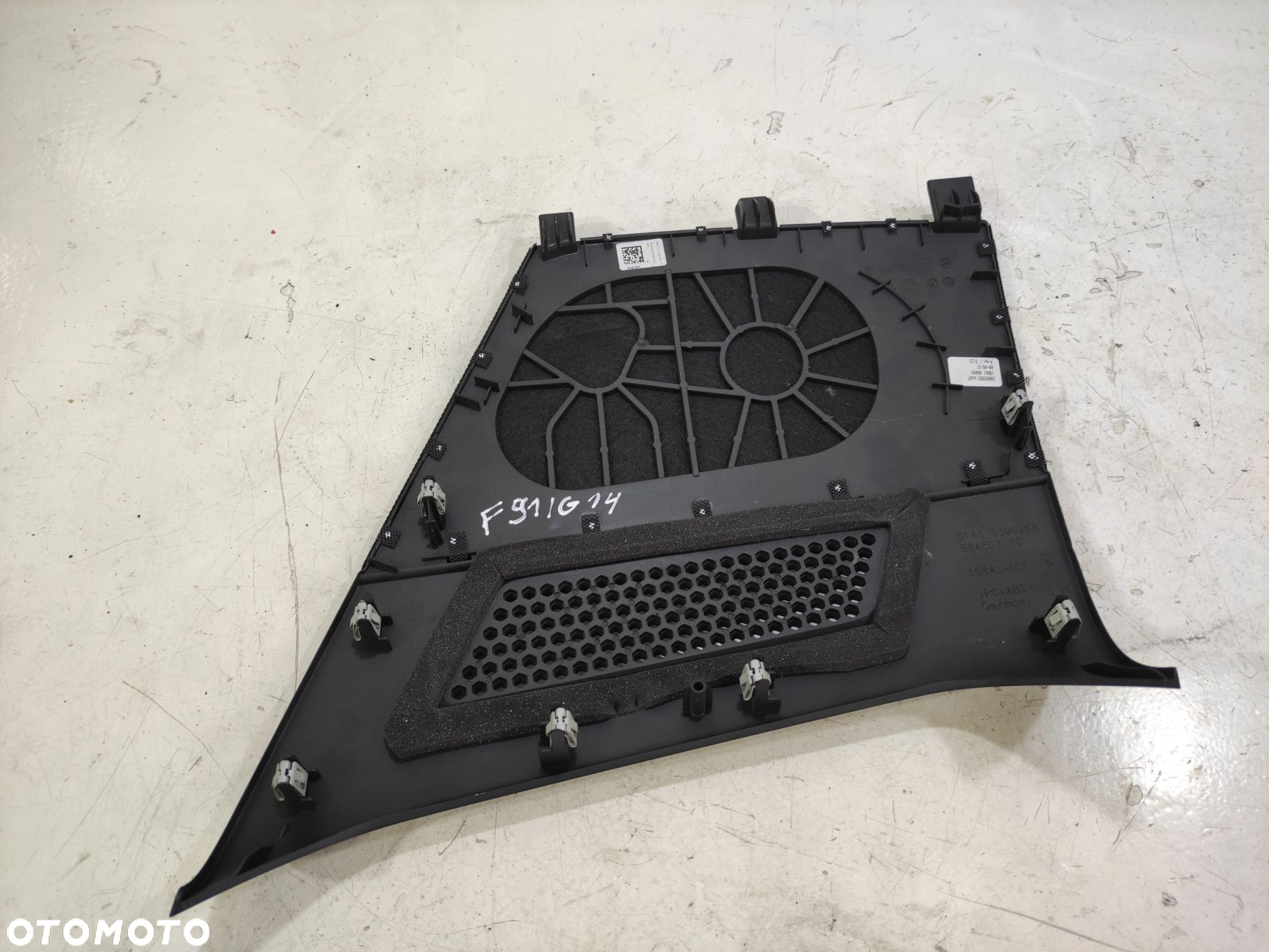 OSŁONA CENTER SPEAKER BMW F91 F92 G14 G15 G16 9396268 CH - 5