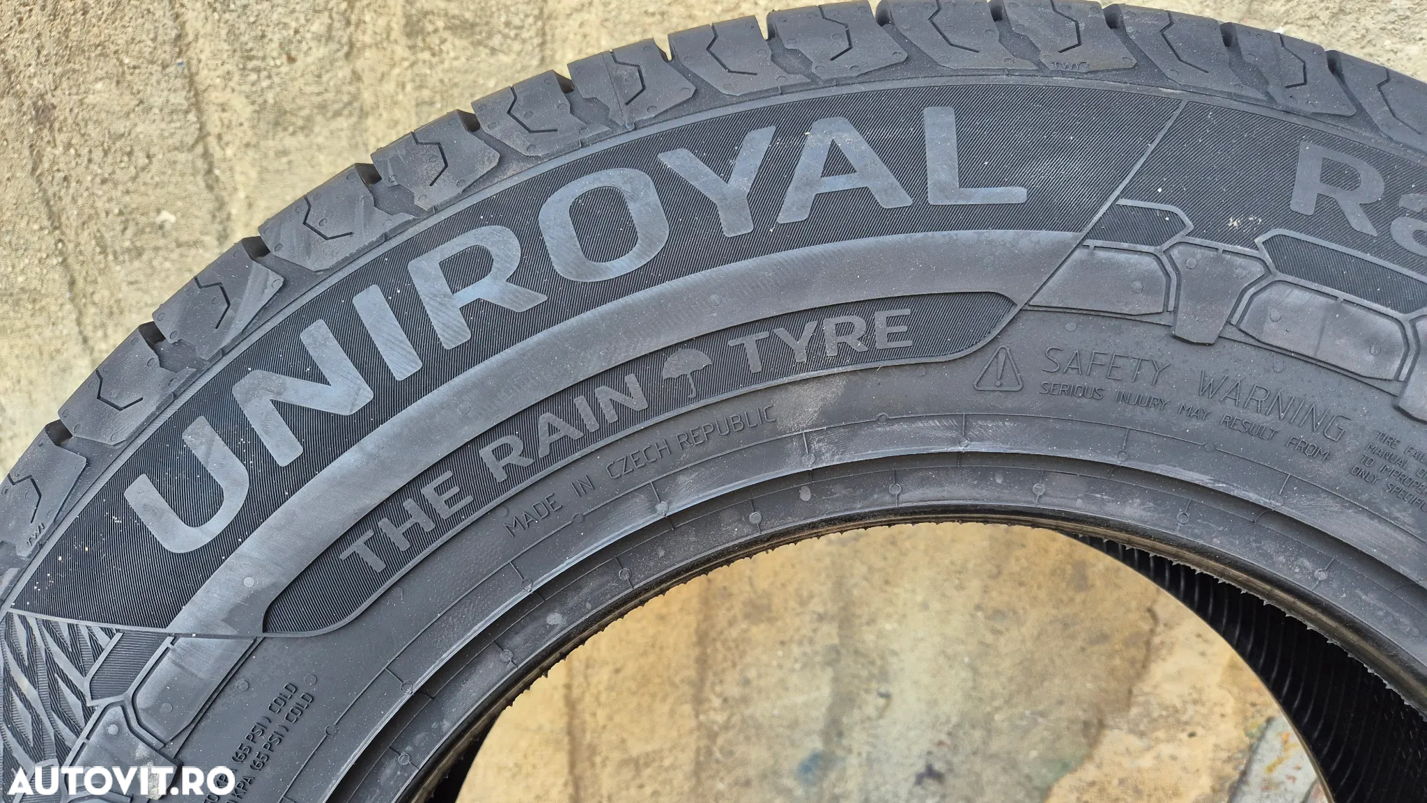 Anvelope 185 14 c, 185/80 R14c m+s, UNIROYAL - 2
