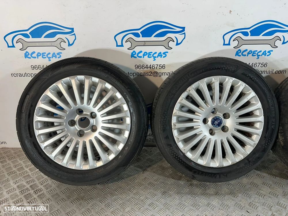 .Conjunto Jantes 16 Originais Ford Titanium 7J ET50 5x108 7M5J-DA - 6