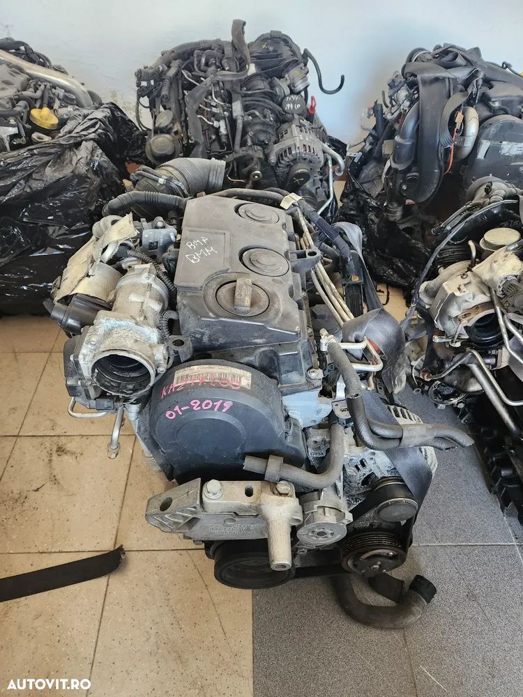 Motor Vw Seat Skoda 2.0 Tdi BMM BMP Motor BMM BMP Passat Golf Touran Octavia Leon Altea Testat Fact - 3