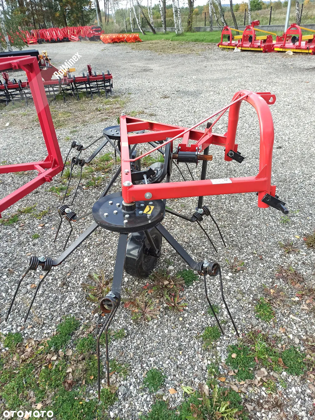 Spreżyste pazury Przetrząsacz do siana Pająk Transport - 3