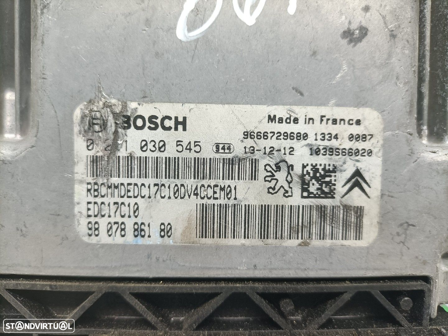 Centralina Motor Peugeot 208 I (Ca_, Cc_) - 2