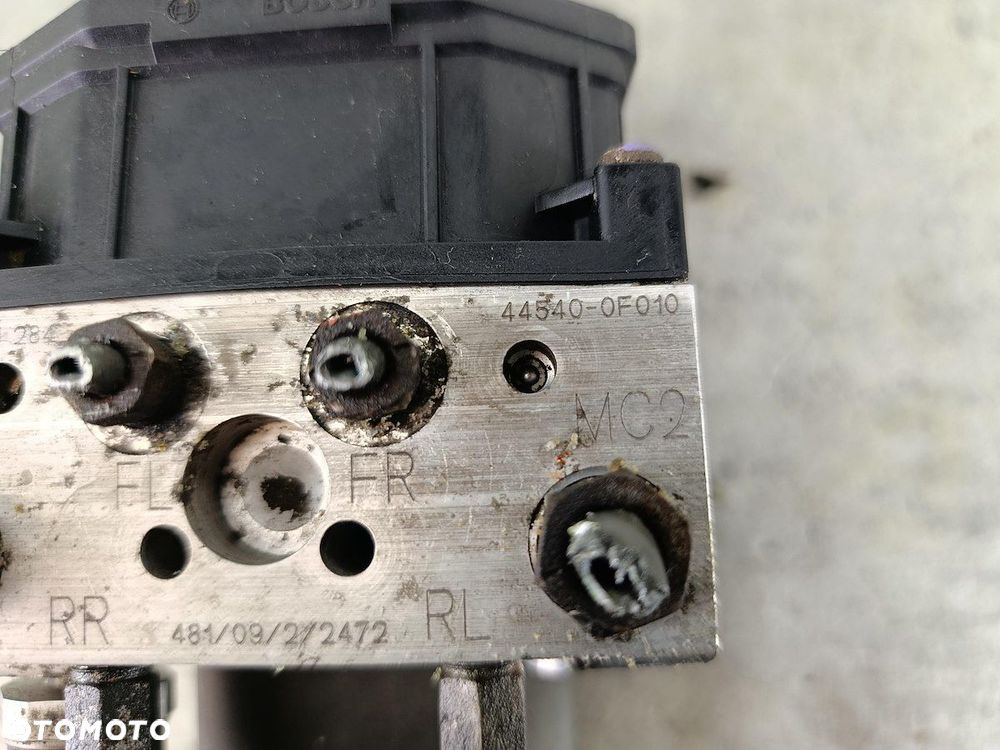 POMPA ABS TOYOTA COROLLA VERSO II 44540-0F010 0265225284  BOSCH 1.8 16V - 7