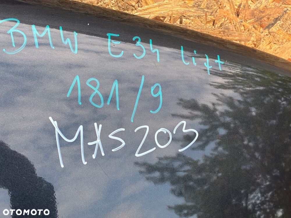 BMW E34 LIFT  181/9 KOD LAK  MASKA POKRYWA SILNIKA - 2