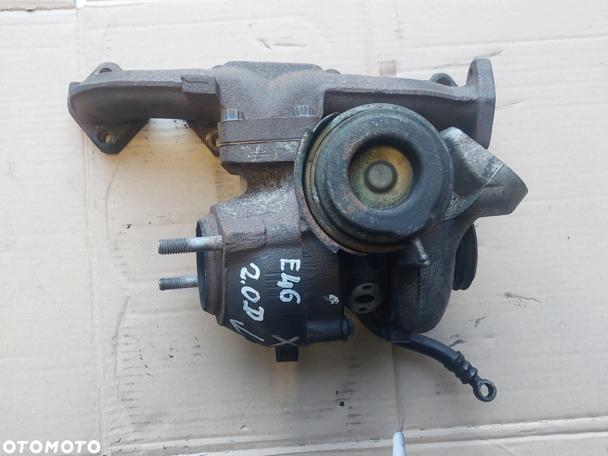 Turbo Turbina Turbosprężarka BMW E81 E87 320D 520d E46 X3 E83 2.0D 150 KM 110 kW Garett GT1749V  7787626D  717478-1 - 1