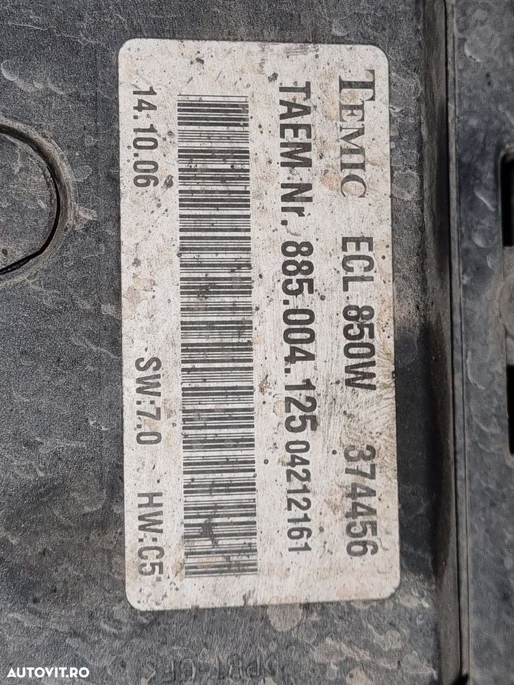 Electroventilator Mercedes GL X164 3.0 D 2006 - 2008 Automata (1266) 885004125 - 3