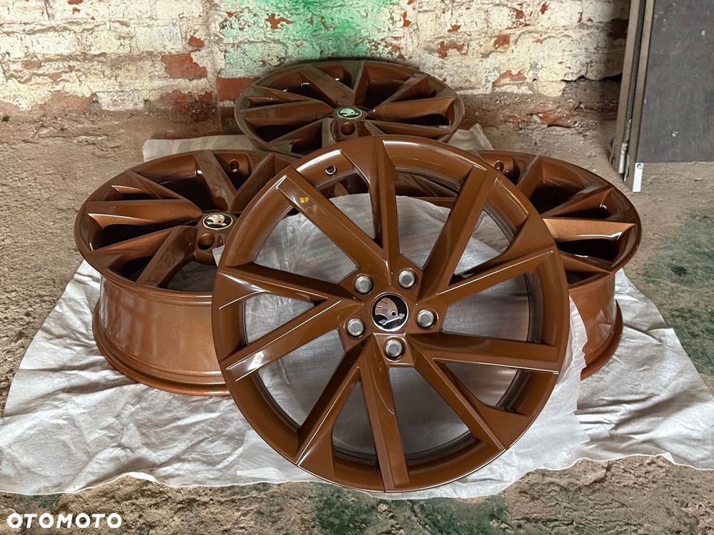 Komplet Nowych Oryginalnych Felg Skoda 5x112 19 Octavia SUPERB Karoq KODIAQ - 1