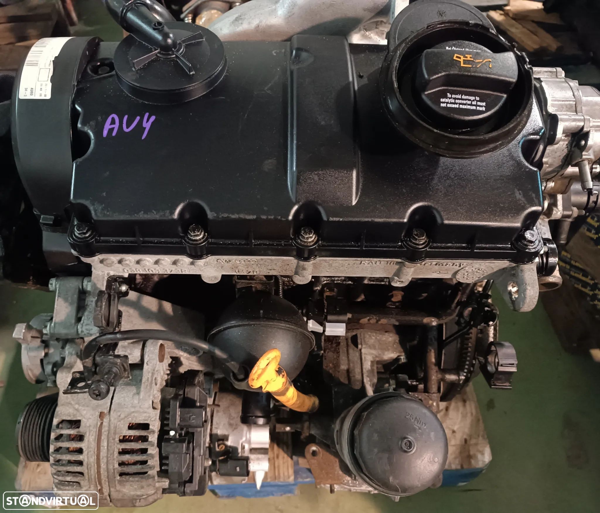 MOTOR VOLSWAGEN SHARAN / SEAT ALHAMBRA / FORD GALAXY 1.9TDI 115CV AUY - 1