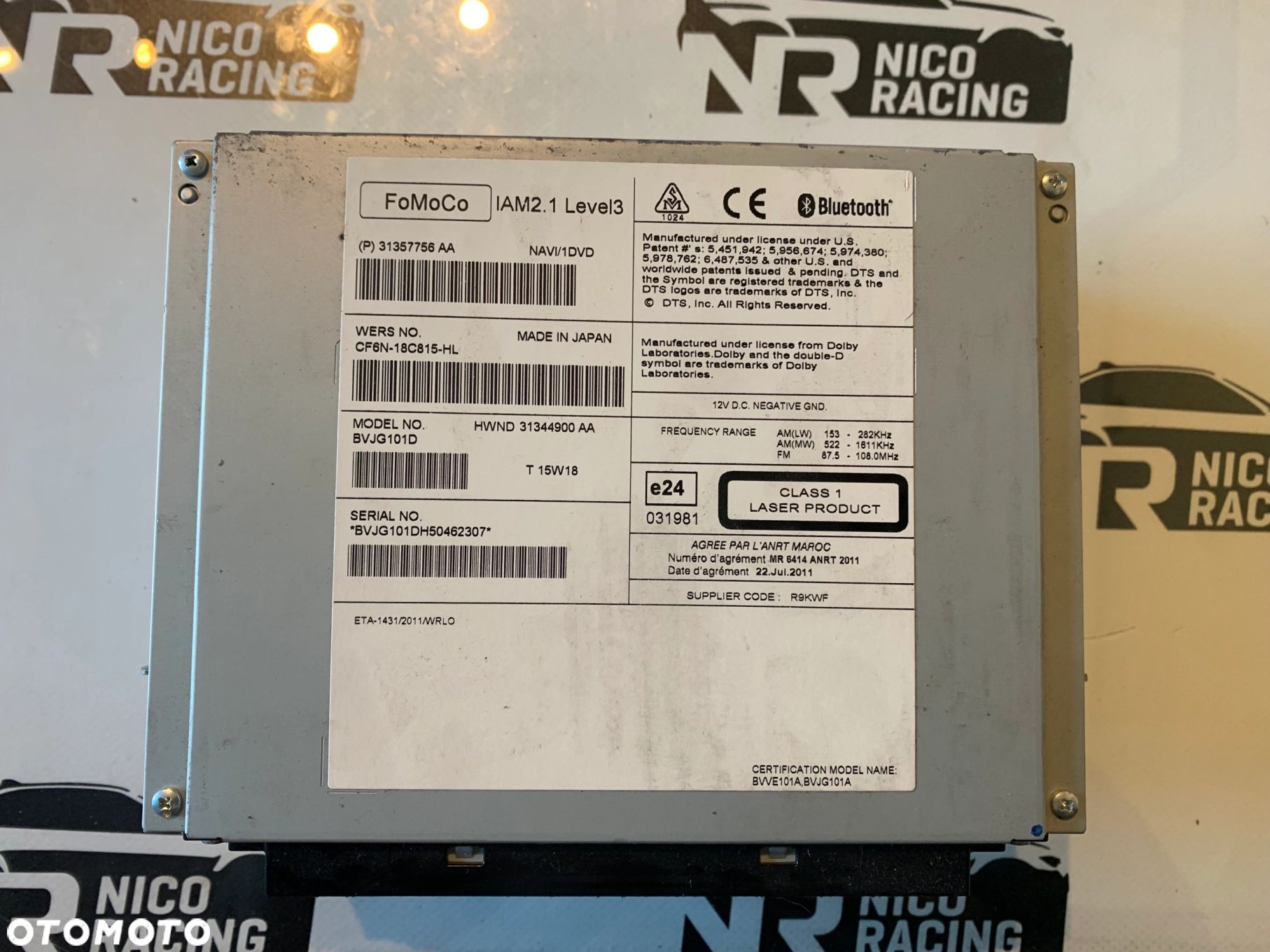 RADIO NAWIGACJA RANGE ROVER SPORT L494 CF6N18C815HL - 3
