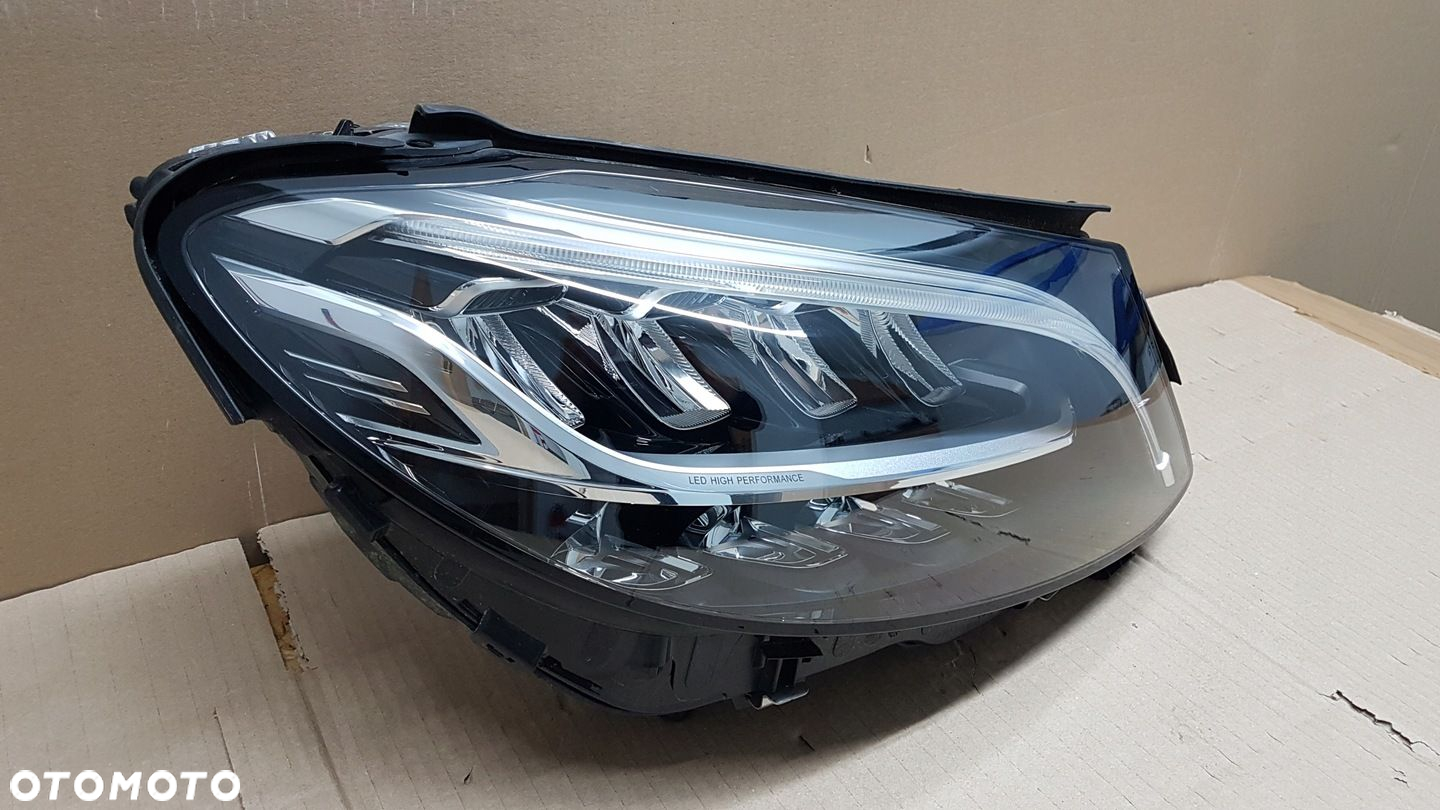 LAMPA PRZÓD PRAWA MERCEDES W205 LIFT FULL LED A2059068005 - 6