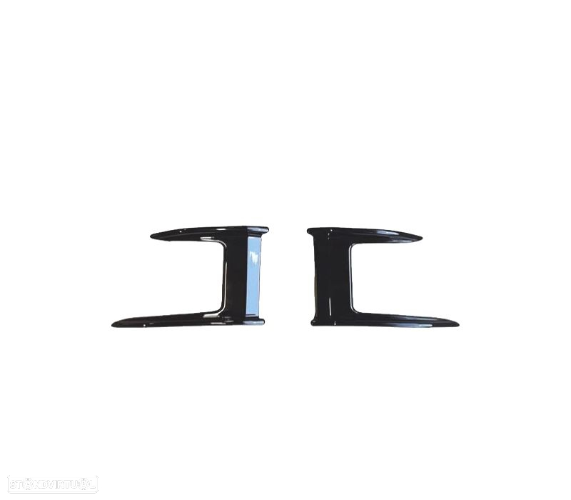 ADICIONAIS DE PARA-CHOQUES DIANTEIRO BMW F40 HATCHBACK 19-22 PRETO BRILHANTE - 2