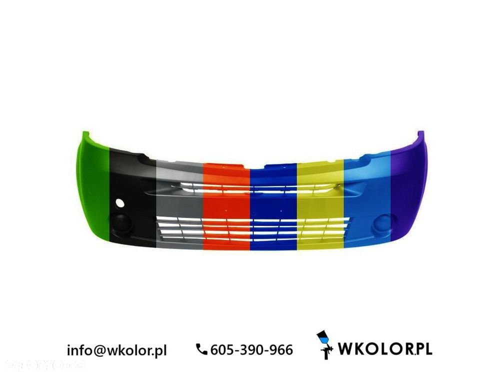 NOWY ZDERZAK NISSAN INTERSTAR 2004-2010 LAKIEROWANY W KOLOR - 1