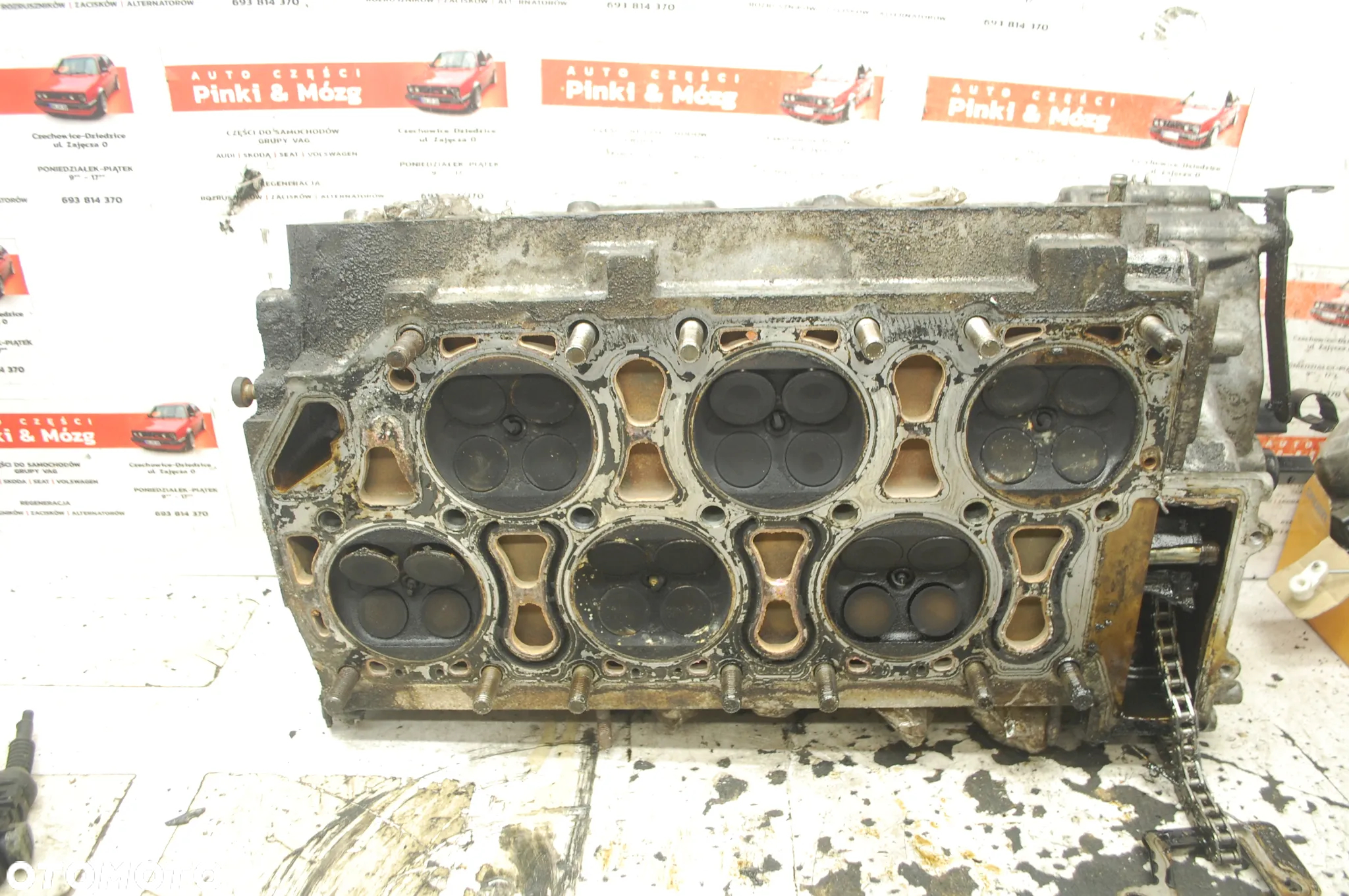 GŁOWICA KOMPLETNA 022103373A 2.8 VR6 VW T4 SHARAN SEAT ALHAMBRA - 4