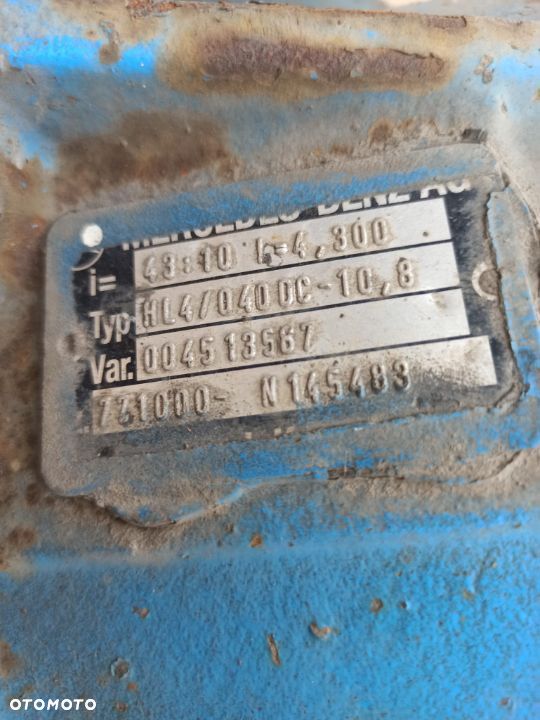 WKŁAD MOSTU TYLNY DYFER MERCEDES HL4/040DC 10,8 43:10 4,300 - 2