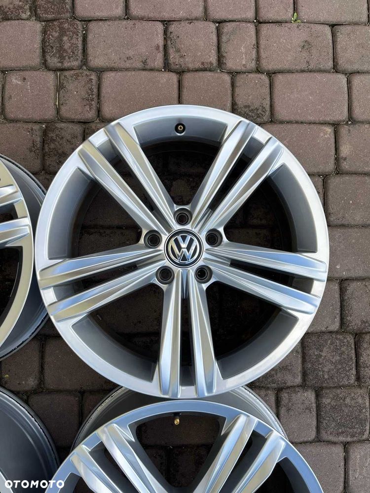 Oryginalne alufelgi Vw 5x112 18 cali Tiguan II R-line - 7