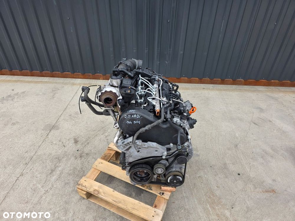 SILNIK KOMPLETNY AUDI VW SEAT SKODA 2.0 TDI CBD CBDC 144801 KM ORYGINAŁ ! - 2