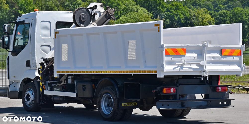 Renault MIDLUM 220 * WYWROTKA 4,00m + PK 7001 - EH A + PILOT* STAN BDB - 7