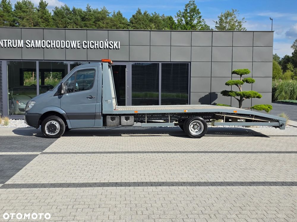 Mercedes-Benz Mercedes-Benz SPRINTER 515 CDi Autolaweta Holownik Pomoc Drogowa Na Bliźniaku Długi Najazd Auto Serwisowane z Polskiego Salonu Wyjątkowo ładny i Zadbany Samochód - 2