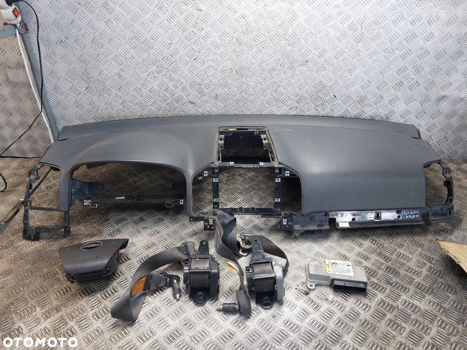 ZESTAW AIRBAG POSTRZAŁOWY PODUSZKA MODUŁ PASY CHEVROLET CAPTIVA I - 1