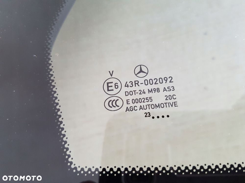 mercedes glc w254 szyba prawy tył 4-drzwi trójkąt a2547300800 23-rok - 4