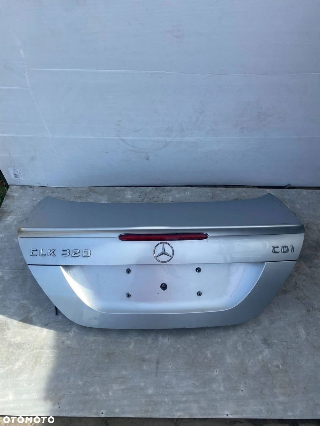 MERCEDES CLK W209 AMG KLAPA BAGAŻNIKA TYŁ TYLNA KOMPLETNA LOTKA - 1