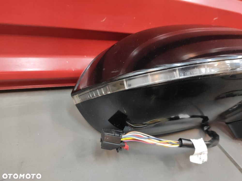 AUDI A7 4G LIFT 4G8 S-LINE LUSTERKO PRAWE 10 PIN LY9B ORYGINAŁ - 4