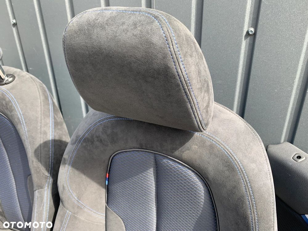 FOTELE TAPICERKA SPORT GRZANE ELEKTRYCZNE ALCANTARA HARMAN BMW X2 F39 - 3