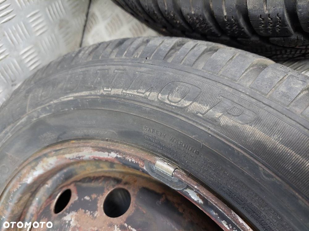 KOŁO OPONA + FELGA KOMPLET 2 SZT 195/65R15 DUNLOP SP WINTER SPORT - 10