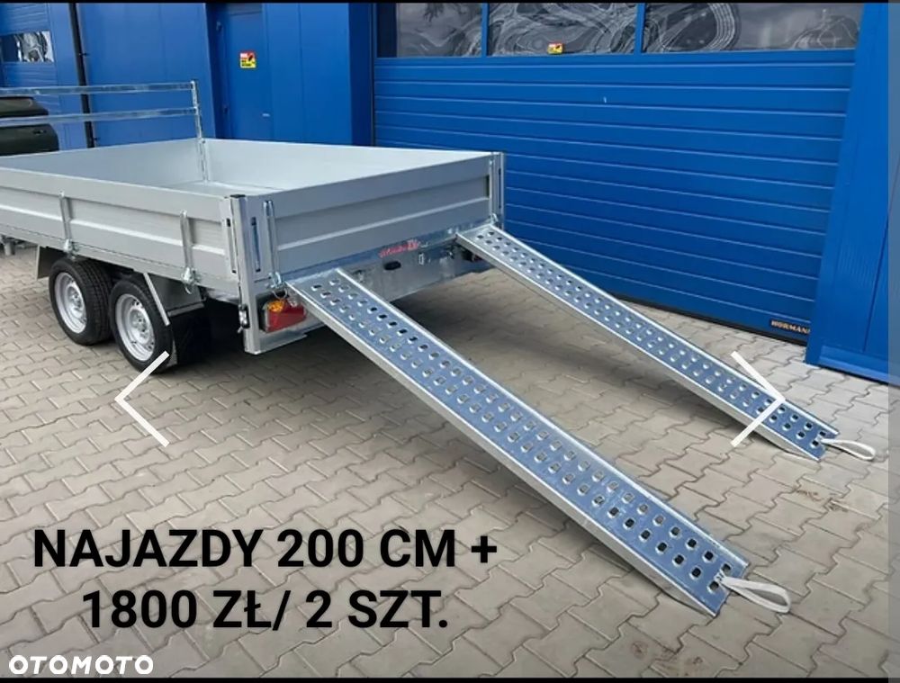 Rydwan przyczepa wywrotka, kiprowana, kiper trzystronny, - 8