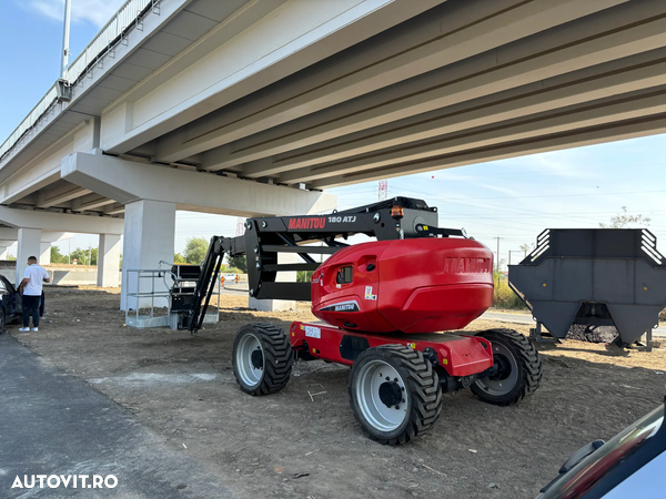 Inchirieri nacele cu brat diesel 4x4 Manitou