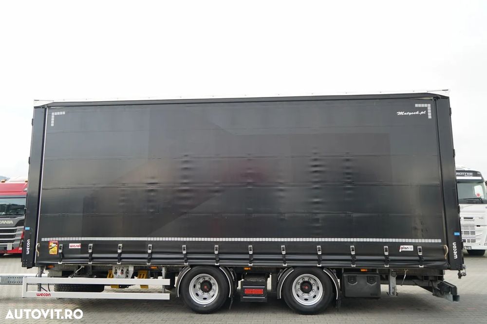 Wecon REMORCA - 7,7 M / TANDEM / DRIVE-THROUGH / AXĂ RIDICATĂ / SAF / 2023 - 11