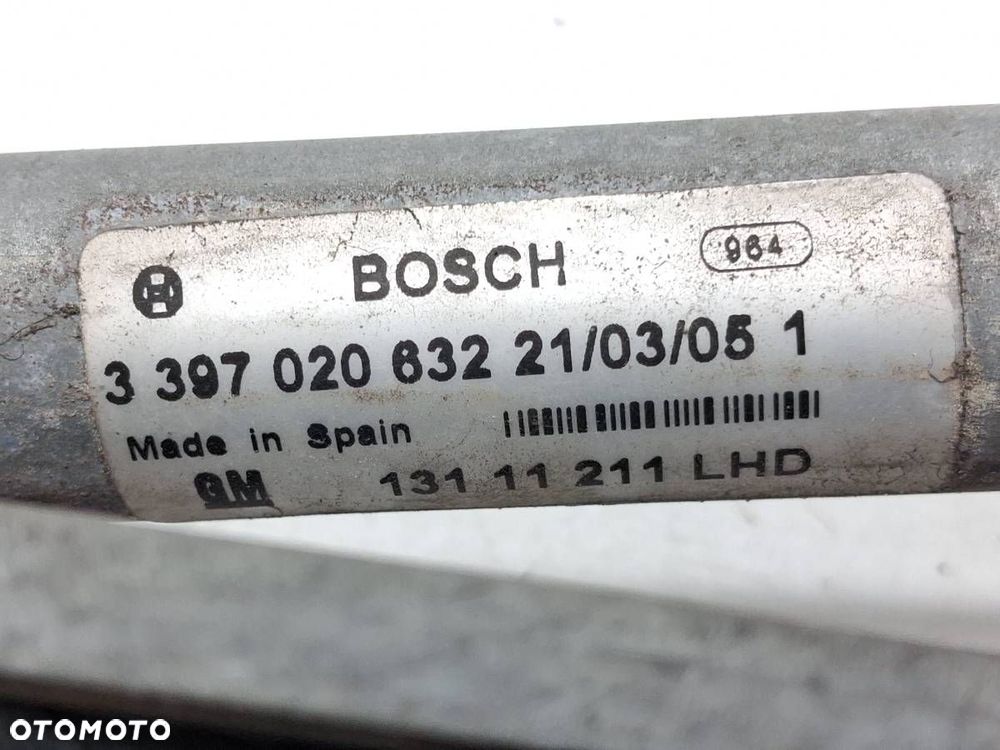 MECHANIZM SILNICZEK WYCIERACZEK PRZÓD OPEL ASTRA H 13157578 - 7