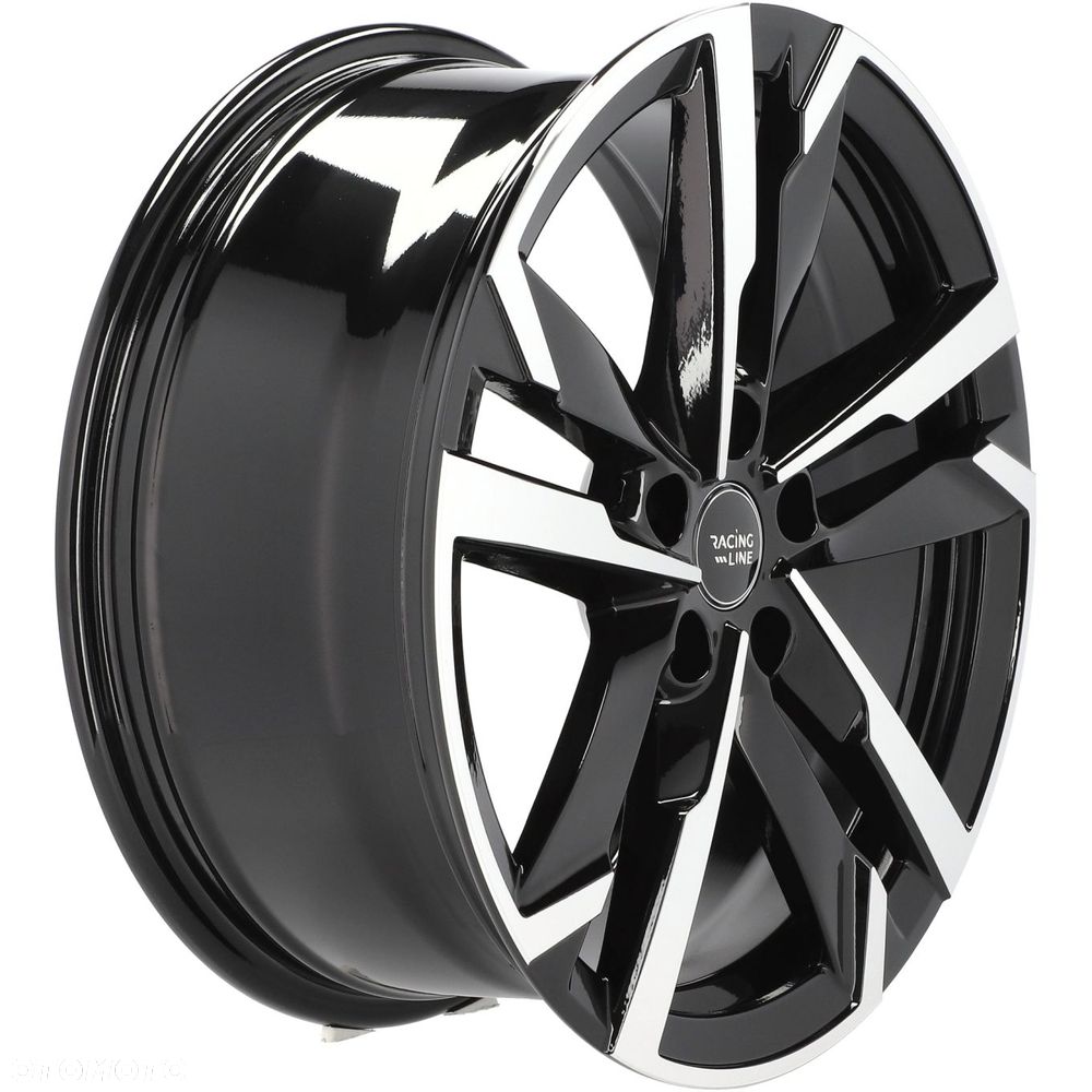 4x Felgi 17 m.in. do SEAT SKODA Fabia Kamiq Praktik Rapid Scala VW Polo Tcross Taigo - FBX254 - 7