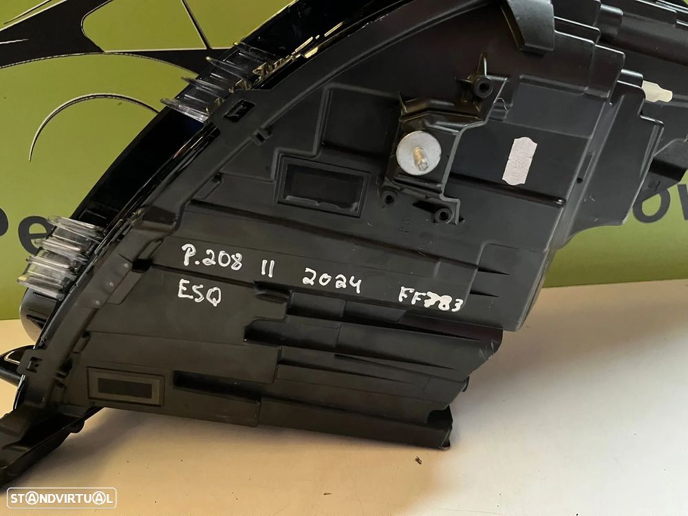 Peugeot 208 / 2008 II FAROL ESQUERDO LED FACE LIFT - FF783 - 8