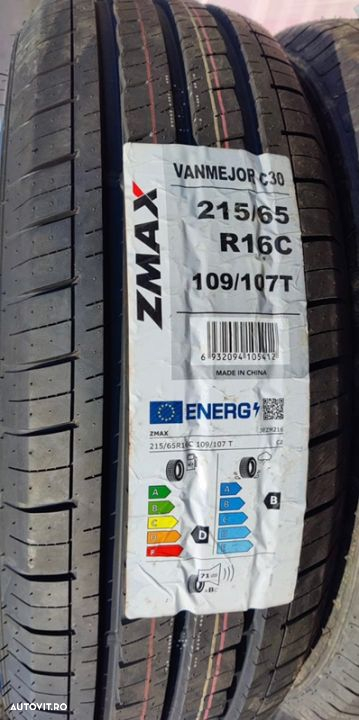 ANVELOPE DE VARA 215/65R16C 109/107T ZMAX VANMEJOR C30