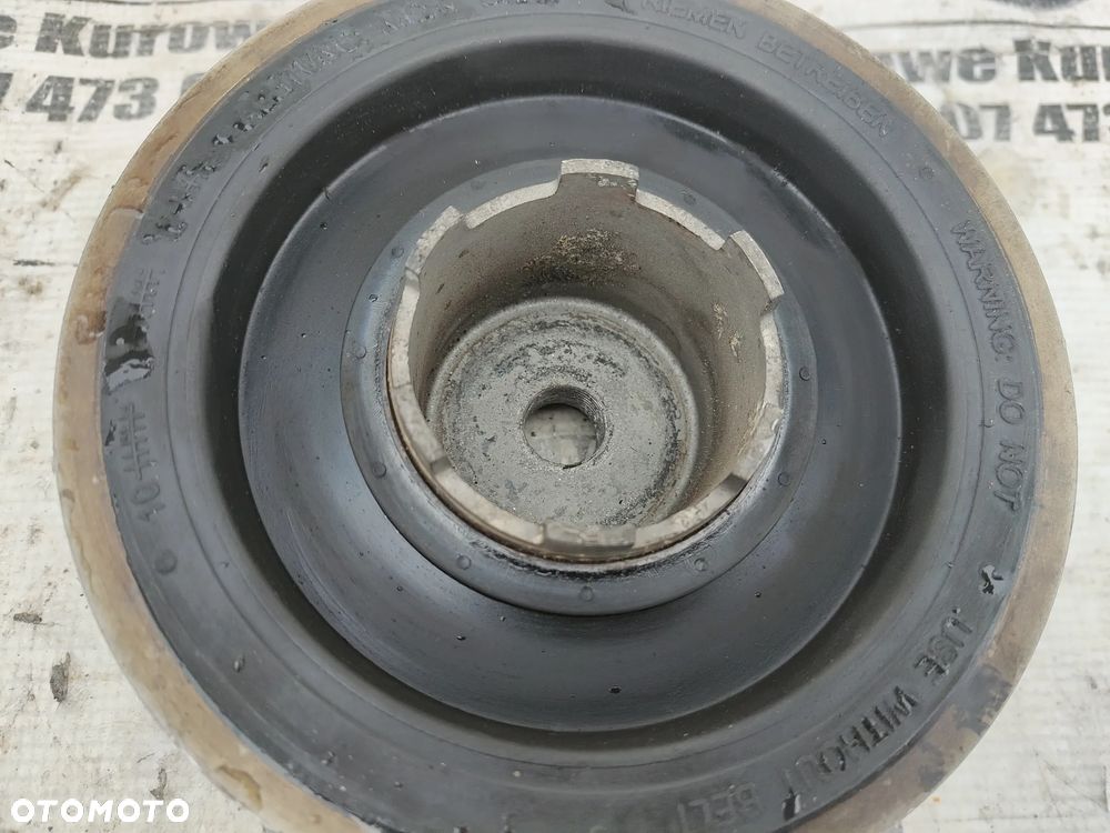 BMW E87 E90 E60 E65 E83 E53 E70 2.0d 3.0d M47 M57 Koło pasowe wału Stan BDB - 3
