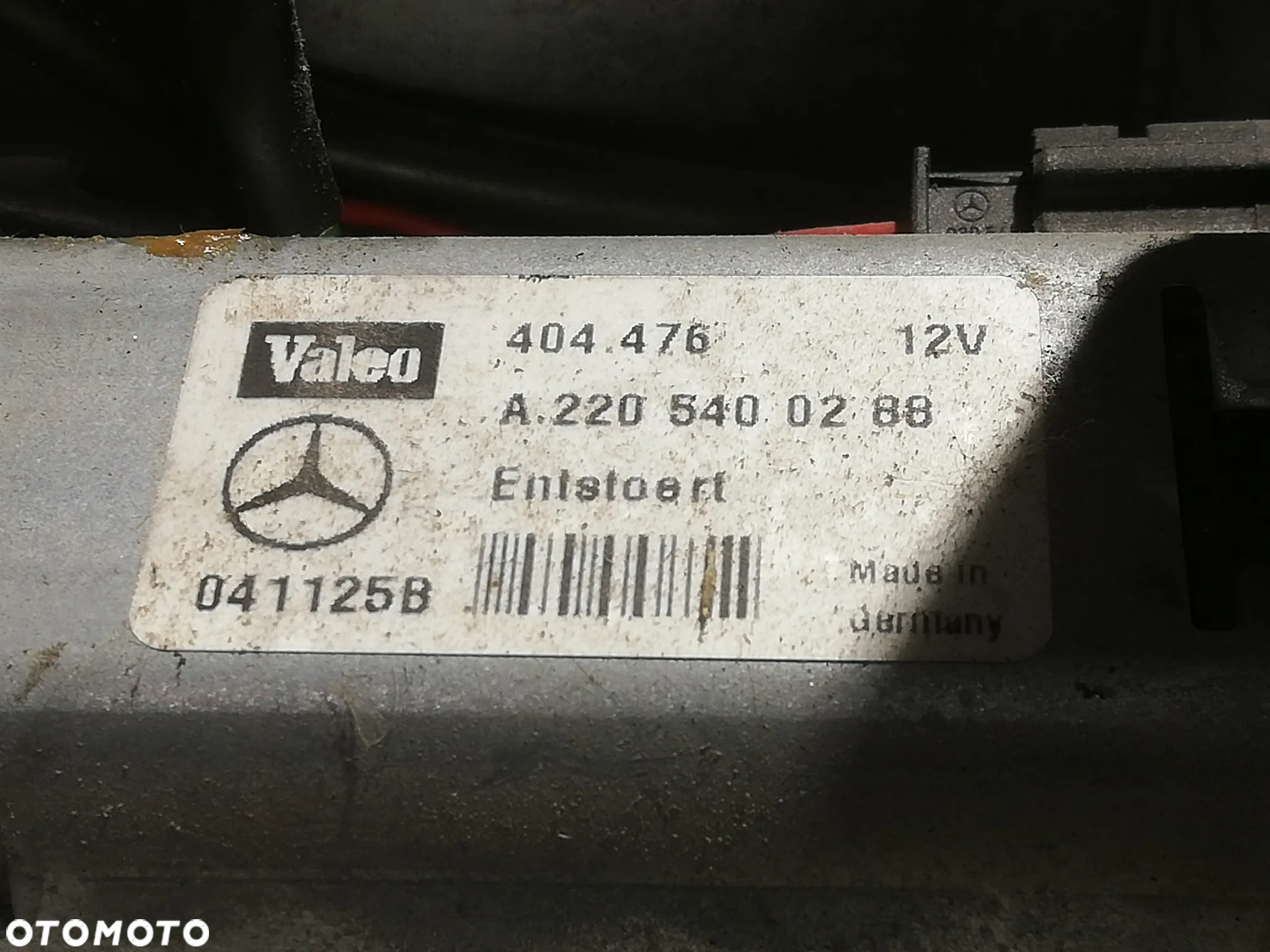 MERCEDES silniczek kolumny kierowniczej A2205400288 - 2