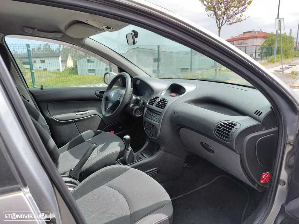 Peugeot 206 1.4 HDi Black & Silver - 10